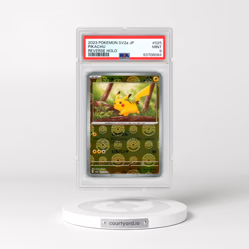 2023 Pokémon Sv2a-Pokemon 151 #025 Pikachu - Reverse Holo (PSA 9 MINT)