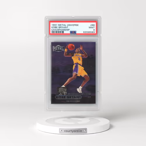 1997 Metal Universe Championship #86 Kobe Bryant (PSA 9 MINT)