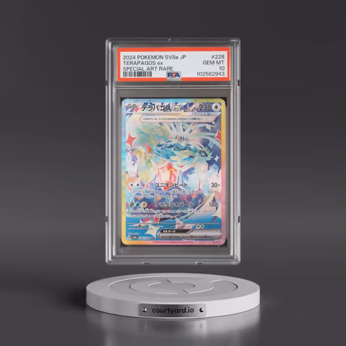 2024 Pokémon Sv8a-Terastal Fest EX #226 Terapagos EX - Holo Special Art Rare (PSA 10 GEM MINT)