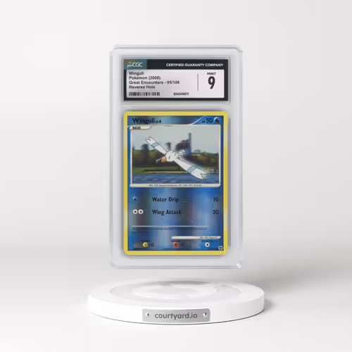 2008 Great Encounters #95/106 Wingull - Reverse Holo (CGC 9 MINT)
