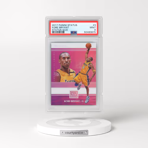 2017 Panini Status Status Quo #3 Kobe Bryant (PSA 9 MINT)