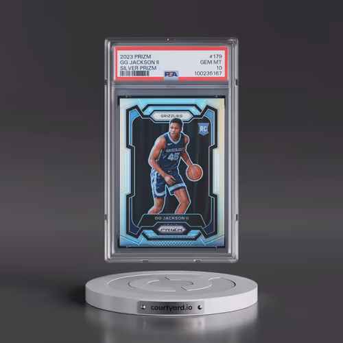 2023 Panini Prizm #179 GG Jackson II - Silver Prizm (PSA 10 GEM MINT)