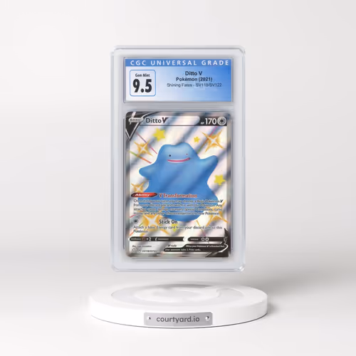 2021 Shining Fates #SV118/SV122 Ditto V - Shiny Vault Holo (CGC 10 GEM MINT)