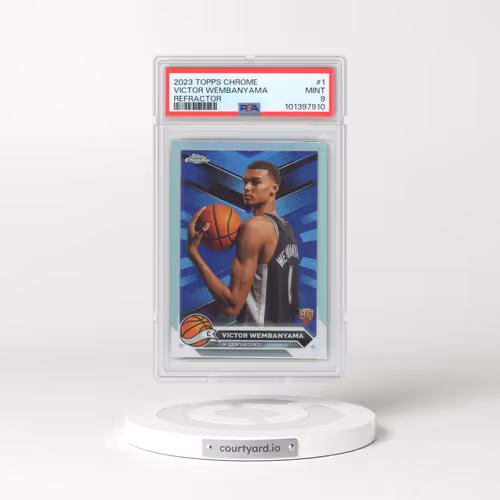 2023 Topps Chrome #1 Victor Wembanyama - Refractor (PSA 9 MINT)