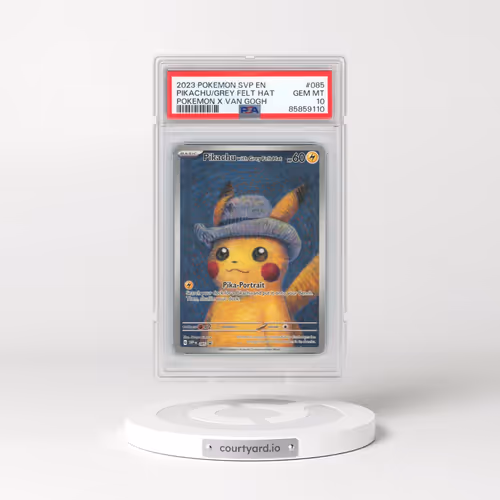 2023 Pokémon Svp EN-SV Black Star Promo #085 Pikachu With Grey Felt Hat - Pokemon X Van Gogh (PSA 10
