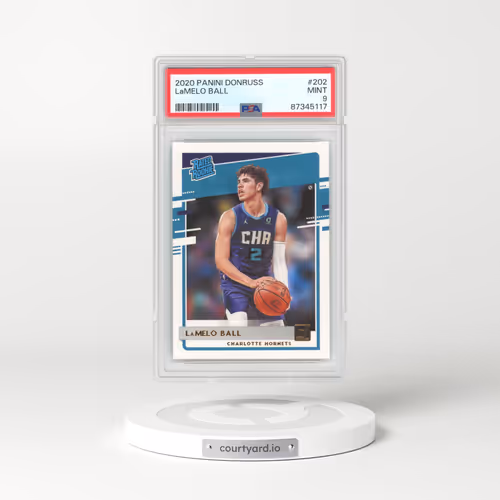 2020 Panini Donruss #202 LaMelo Ball (PSA 9 MINT)