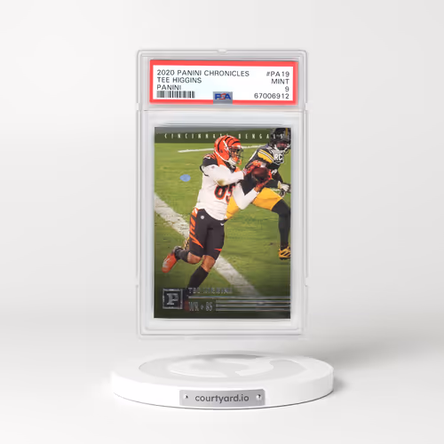 2020 Panini Chronicles Panini #PA19 Tee Higgins (PSA 9 MINT)