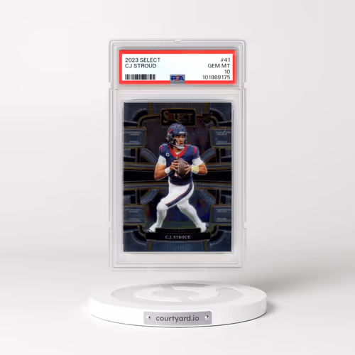 2023 Panini Select #41 CJ Stroud (PSA 10 GEM MINT)