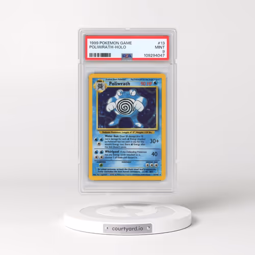 1999 Pokémon Game #13 Poliwrath - Holo (PSA 9 MINT)