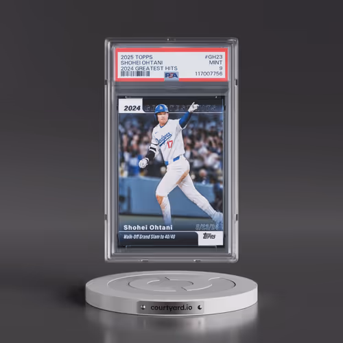 2025 Topps 2024 Greatest Hits #GH23 Shohei Ohtani (PSA 9 MINT)