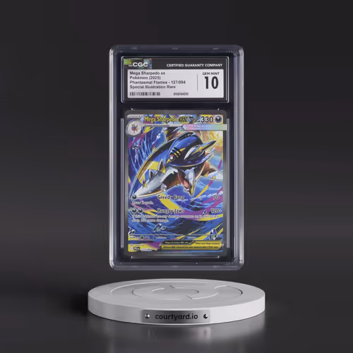 2025 Phantasmal Flames - PFL EN #127/094 Mega Sharpedo ex - Special Illustration Rare (Holo) (CGC 10