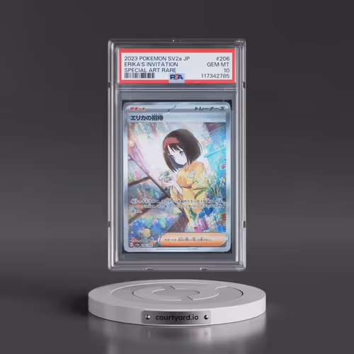 2023 Pokémon Sv2a-Pokemon 151 #206 Erika's Invitation - Special Art Rare (PSA 10 GEM MINT)