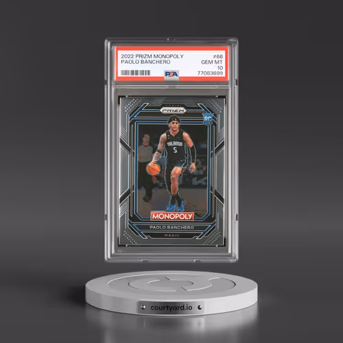 2022 Panini Prizm Monopoly #66 Paolo Banchero (PSA 10 GEM MINT)