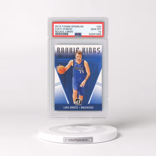 2018 Panini Donruss Rookie Kings #20 Luka Doncic (PSA 10 GEM MINT)