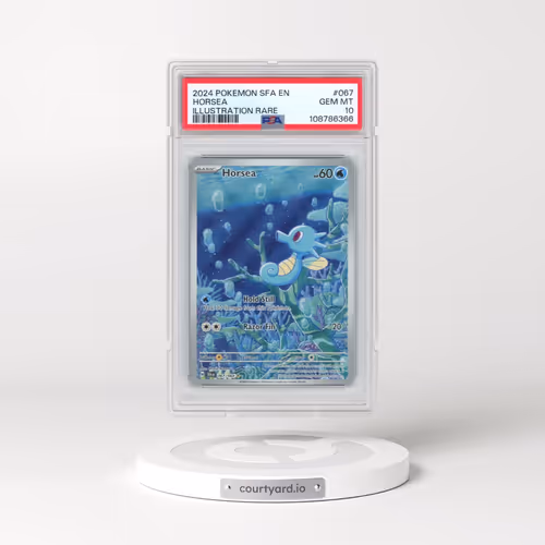 2024 Pokémon Sfa EN-Shrouded Fable #067 Horsea - Illustration Rare (PSA 10 GEM MINT)