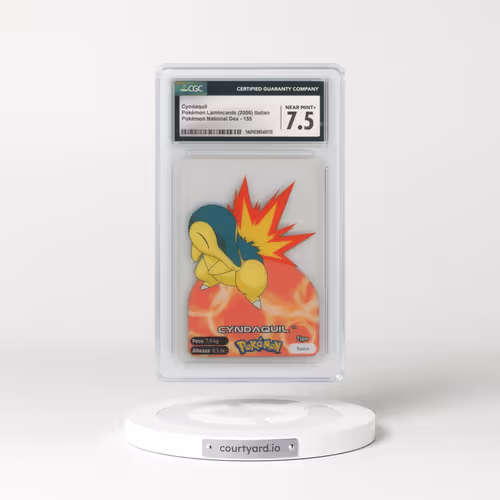 2006 Pokémon National Dex (2006) #155 Cyndaquil (CGC 7.5 NM+)