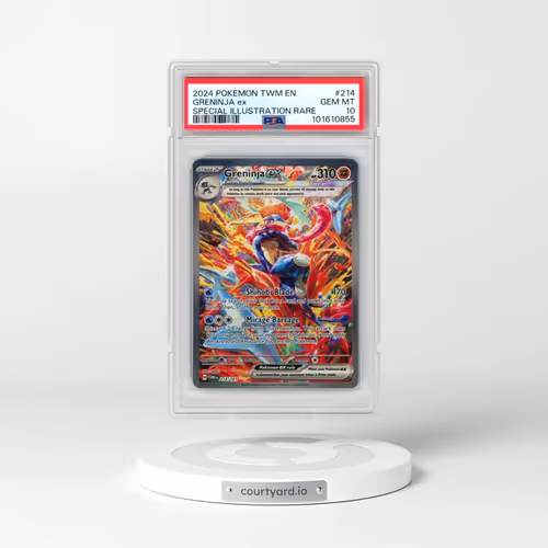 2024 Pokémon Twm EN-Twilight Masquerade #214 Greninja EX - Holo Special Illustration Rare (PSA 10 GEM MINT)