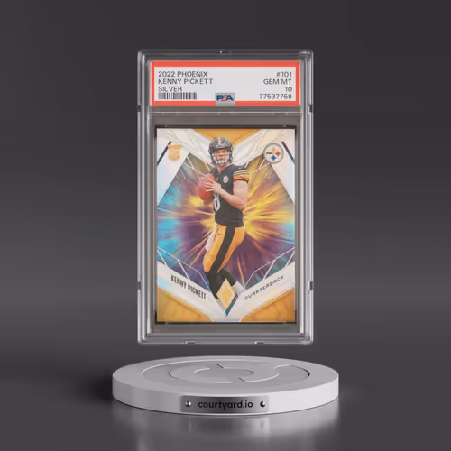 2022 Panini Phoenix #101 Kenny Pickett - Silver (PSA 10 GEM MINT)