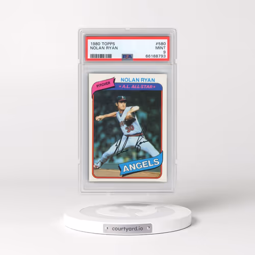 1980 Topps #580 Nolan Ryan (PSA 9 MINT)