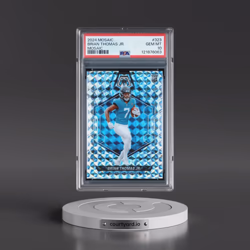 2024 Panini Mosaic #323 Brian Thomas Jr. - Mosaic (PSA 10 GEM MINT)