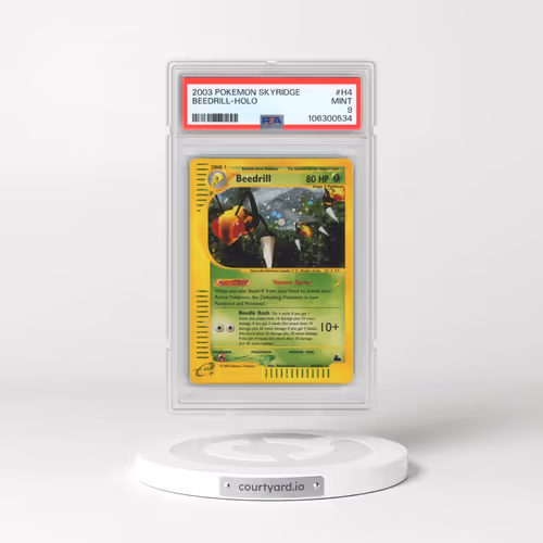 2003 Pokémon Skyridge #H4 Beedrill - Holo (PSA 9 MINT)