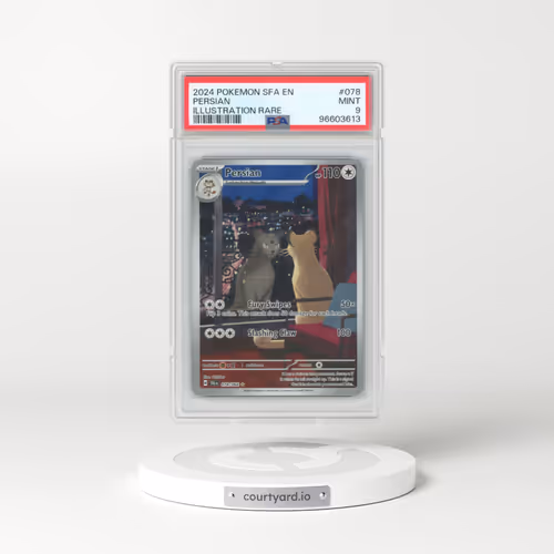 2024 Pokémon Sfa EN-Shrouded Fable #078 Persian - Illustration Rare (PSA 9 MINT)