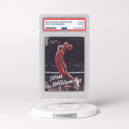 2019 Panini Chronicles #143 Zion Williamson (PSA 9 MINT)