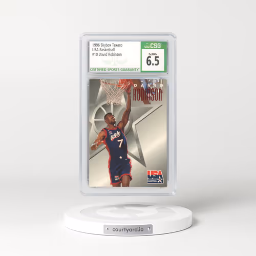 1996 SkyBox Texaco #10 David Robinson (CSG 6.5 EX-NM+)