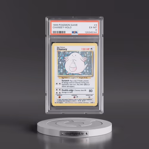 1999 Pokémon Game #3 Chansey - Holo (PSA 6 EX-MT)