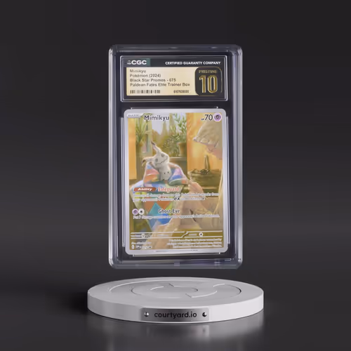 2023 Black Star Promos - Scarlet & Violet SVP EN #075 Mimikyu - Paldean Fates Elite Trainer Box (Hol