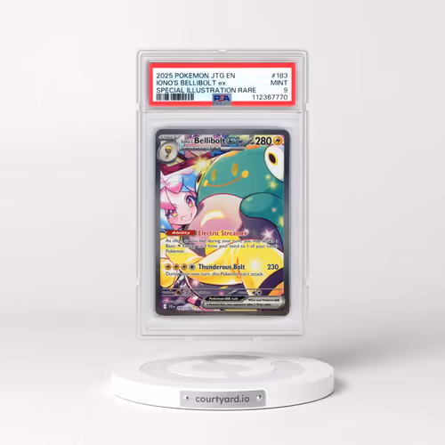 2025 Pokémon Jtg EN-Journey Together #183 Iono's Bellibolt EX - Holo Special Illustration Rare (PSA 9 MINT)