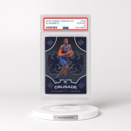 2019 Panini Chronicles #540 RJ Barrett (PSA 10 GEM MINT)