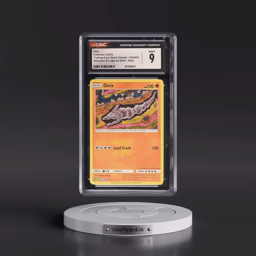 2023 Trading Card Game Classic - CLV, CLC, CLB #010/034 Onix - Venusaur & Lugia ex Deck - CLV Holo (