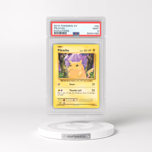 2016 Pokémon XY Evolutions #35 Pikachu (PSA 9 MINT)