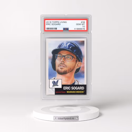 2018 Topps Living #39 Eric Sogard (PSA 10 GEM MINT)
