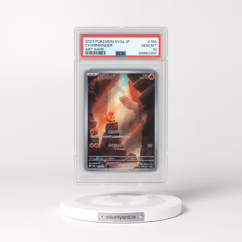 2023 Pokémon Sv2a-Pokemon 151 #168 Charmander - Art Rare (PSA 10 GEM MINT)