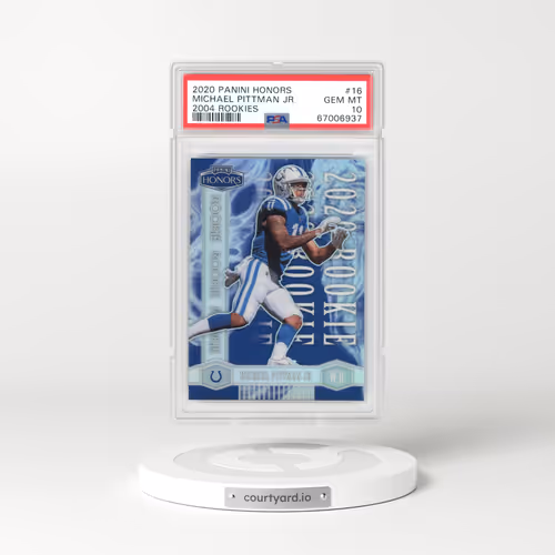 2020 Panini Honors 2004 Rookies #16 Michael Pittman Jr. (PSA 10 GEM MINT)