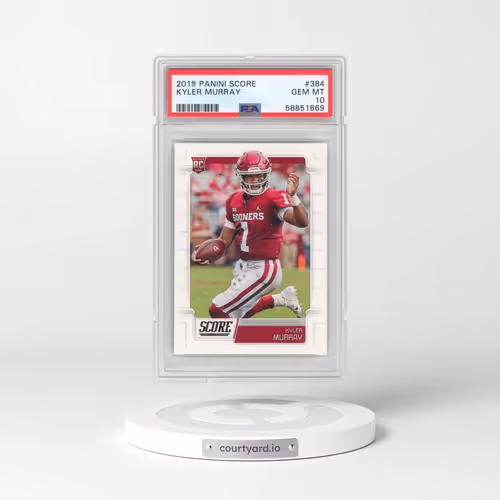2019 Panini Score #384 Kyler Murray (PSA 10 GEM MINT)