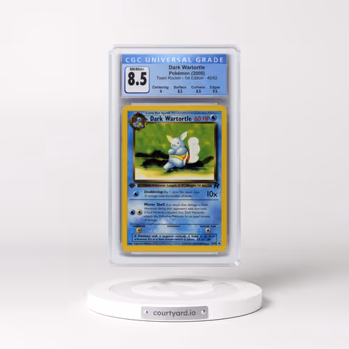 2000 Team Rocket #46/82 Dark Wartortle - 1st Edition 1st Edition (CGC 8.5 NM-MT+)
