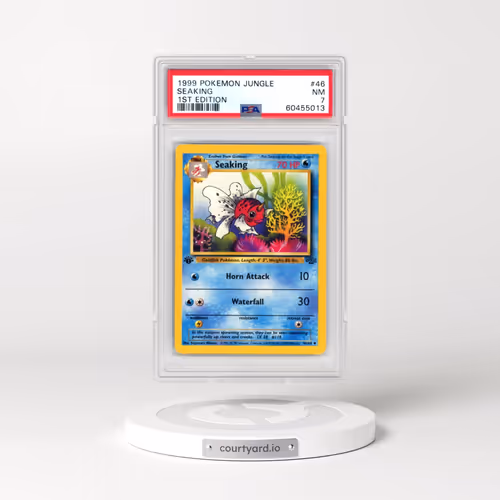 1999 Pokémon Jungle #46 Seaking - 1st Edition (PSA 7 NM)