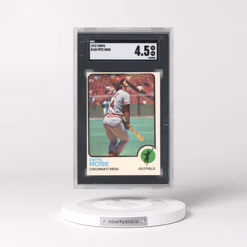 1973 Topps #130 Pete Rose (SGC 4.5 VG-EX+)