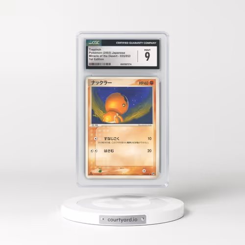 2003 Miracle of the Desert #035/053 Trapinch - 1st Edition (CGC 9 MINT)