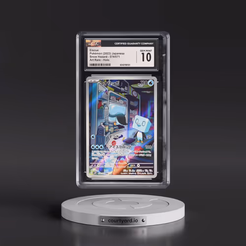 2023 Pokémon Sv2p-Snow Hazard #074 Eiscue - Art Rare (CGC 10 GEM MINT)