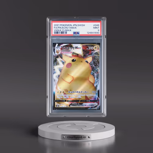 2021 Pokémon Sword & Shield Vmax Climax #046 Pikachu Vmax - Full Art (PSA 9 MINT)