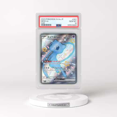 2023 Pokémon Sv4a-Shiny Treasure EX #327 Mew EX - Holo Ssr (PSA 10 GEM MINT)