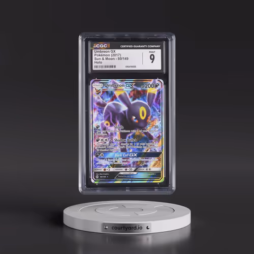 2017 Sun & Moon #80/149 Umbreon GX - Holo (CGC 9 MINT)