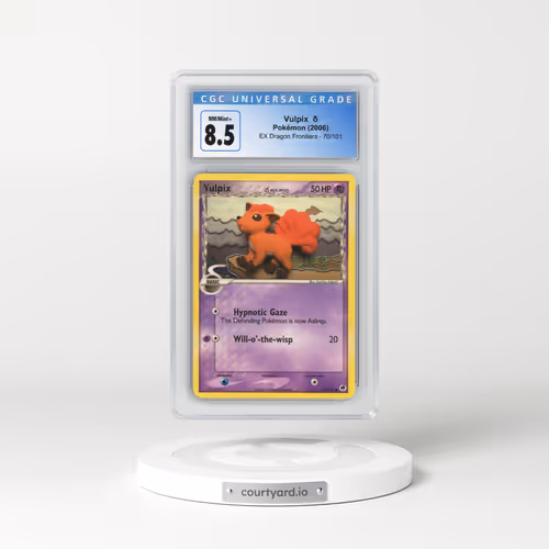 2006 EX Dragon Frontiers #70/101 Vulpix δ (CGC 8.5 NM-MT+)