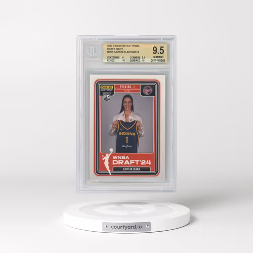 2024 Panini Instant WNBA Draft Night #DN1 Caitlin Clark (BGS 9.5 GEM MINT)