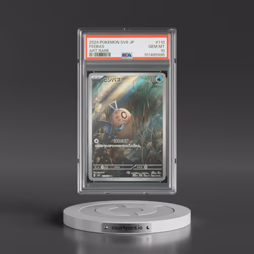 2024 Pokémon SV8-Super Electric Breaker #110 Feebas Art Rare