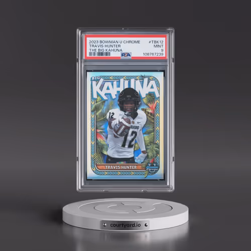 2023 Bowman University Chrome the Big Kahuna #TBK12 Travis Hunter (PSA 9 MINT)